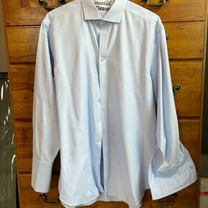 Charles Tyrwhitt Men’s light blue French cuff dress shirt